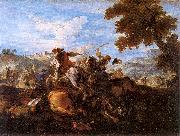 Parrocel, Joseph Cavalry Battle oil painting artist